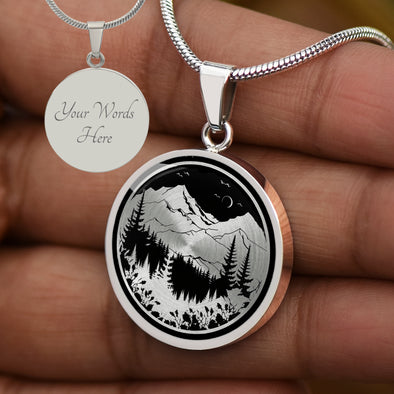 Personalized Smoky Mountains National Park Necklace
