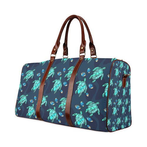 Turtle Love Premium Travel Bag | woodation.myshopify.com