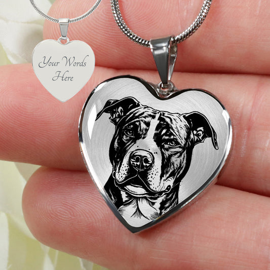 Custom Staffordshire Terrier Necklace