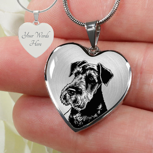 Custom Airedale Terrier Necklace