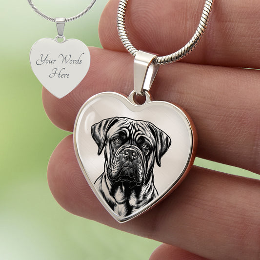 Custom Bullmastiff Necklace