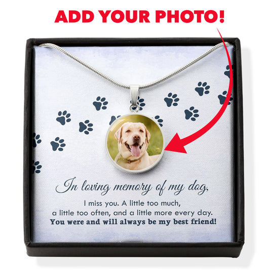 Personalized Dog Remembrance Necklace