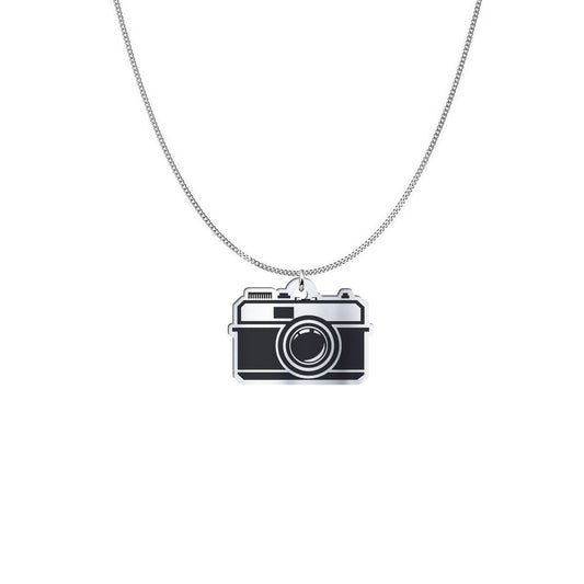 Personalized Camera Necklace