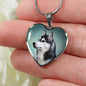 Personalized Husky Necklace, Husky Jewelry, Husky Gift