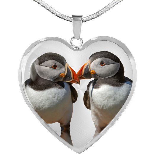 Personalized Atlantic Puffin Necklace