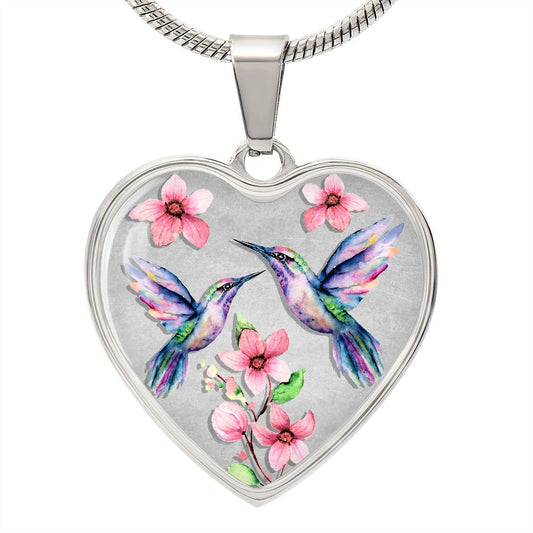 Personalized Hummingbird Necklace