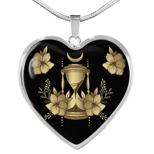 Personalized Hourglass Necklace