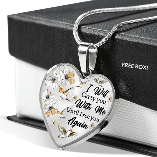 Carry You With Me - Remembrance Necklace
