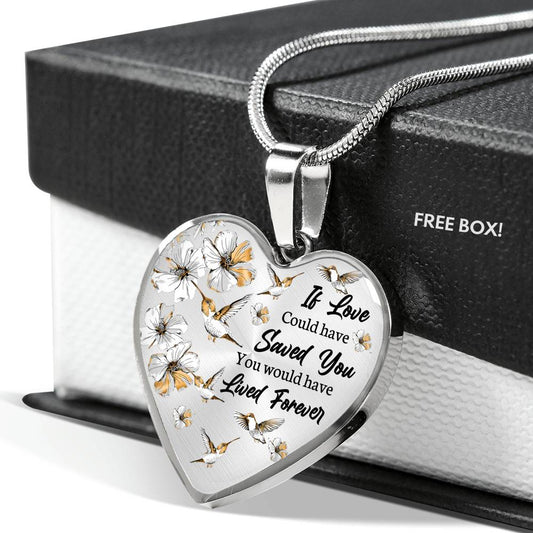 Personalized Remembrance - Heart Necklace