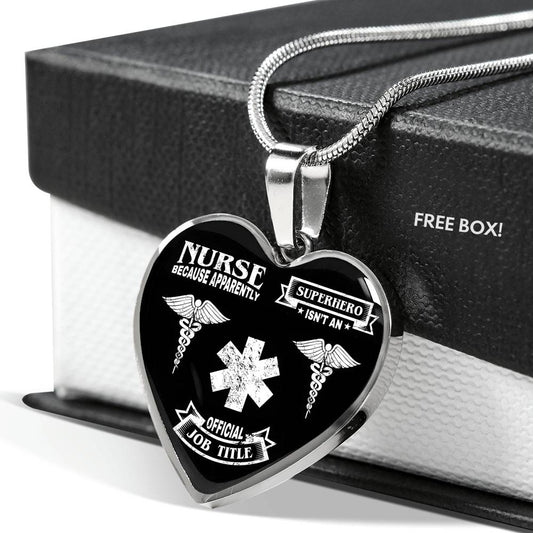 Nurse Love - Heart Necklace