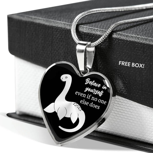 Nessie Is Real - Heart Necklace