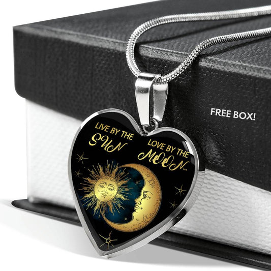 Live By The Sun - Heart Necklace