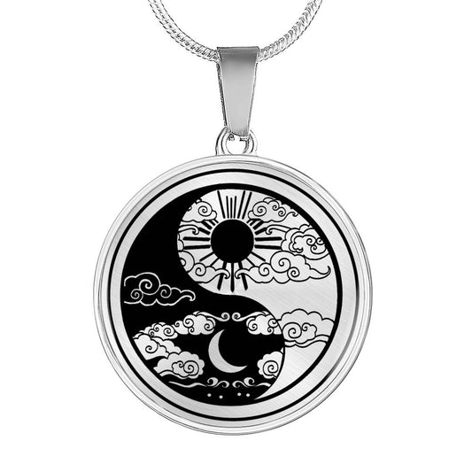 Personalized Yin Yang Necklace