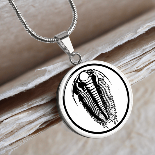 Personalized Trilobite Fossil Necklace