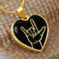Custom ASL "I Love You" Necklace
