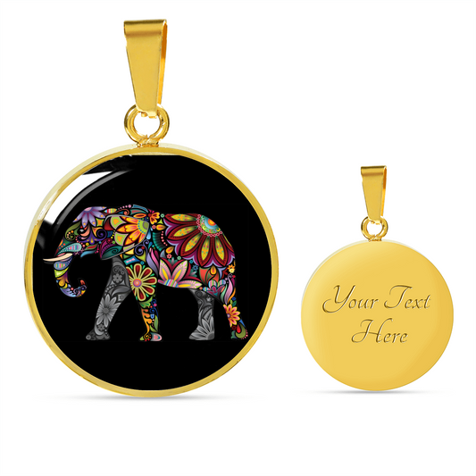 Bohemian Elephant Luxury Necklace | woodation.myshopify.com