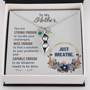To My Mother - Peas In A Pod Necklace