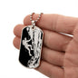 Men's Personalized Rock Climbing Necklace