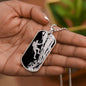 Men's Personalized Rock Climbing Necklace