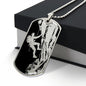 Men's Personalized Rock Climbing Necklace