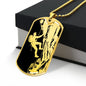 Men's Personalized Rock Climbing Necklace