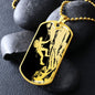 Men's Personalized Rock Climbing Necklace