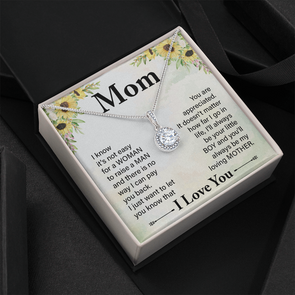 To My Mom- Eternal Hope Necklace
