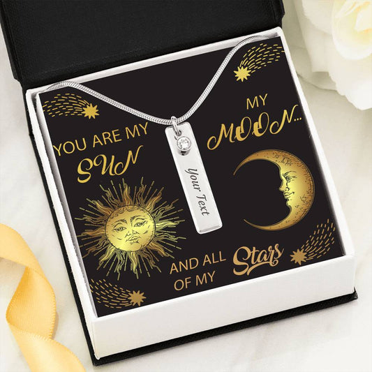 You Are My Sun - Birthstone Necklace