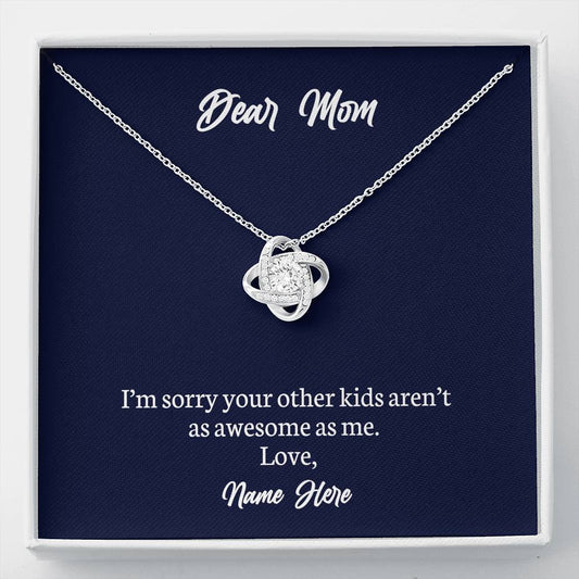 Dear Mom - Love Knot Necklace