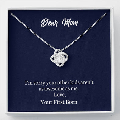 Your First Born - Love Knot Necklace