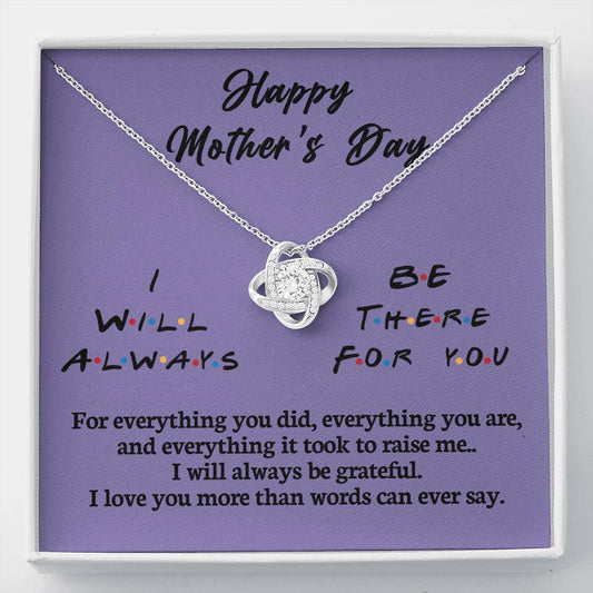 Always There For You - Love Knot Necklace