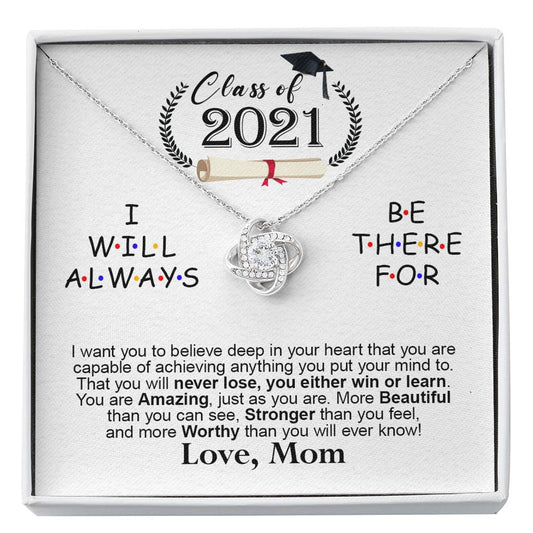 Class Of 2021 - Love Knot Necklace
