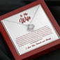 To My Wife - Love Knot Necklace