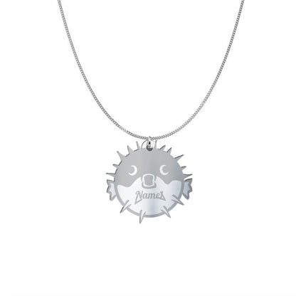 Puffer Fish Necklace