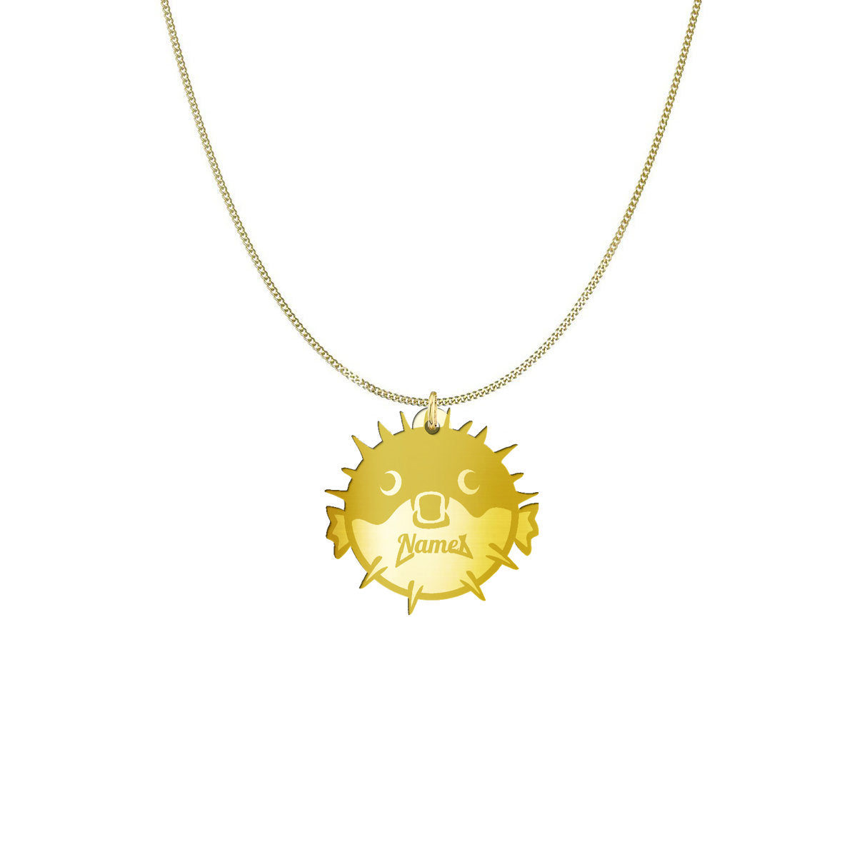 Puffer Fish Necklace