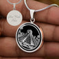 Personalized Chichen Itza Necklace, Chichen Itza Souvenir