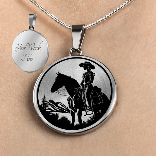Personalized Cowgirl Necklace