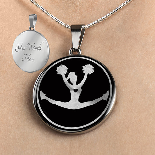 Personalized Cheerleader Necklace