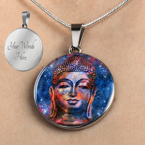 Personalized Buddha Necklace, Buddhism Jewelry, Buddha Gift