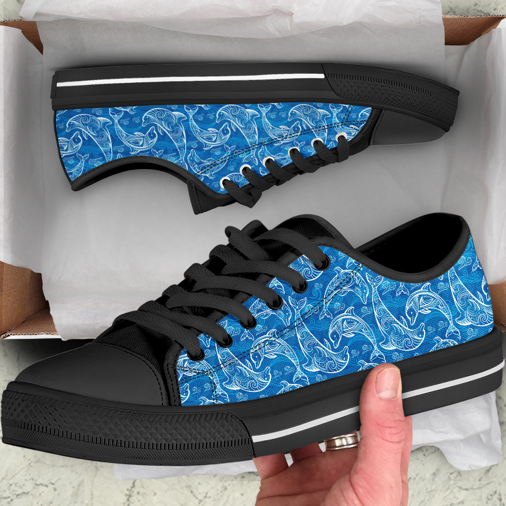 Dolphin Love Shoes | woodation.myshopify.com