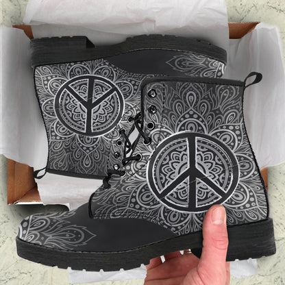 Peace &amp; Love Boots | woodation.myshopify.com