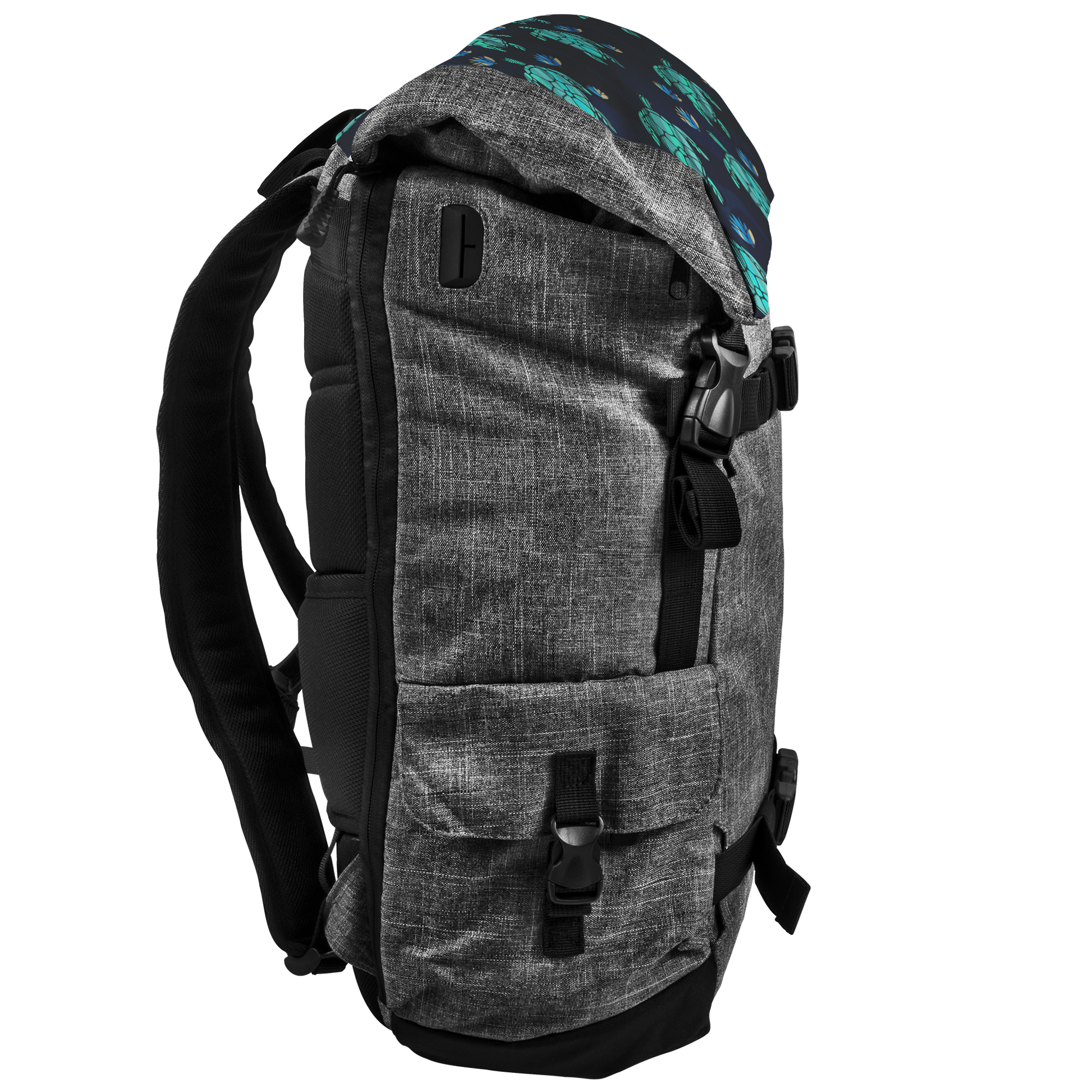 Turtle Love Premium Travel Backpack | woodation.myshopify.com
