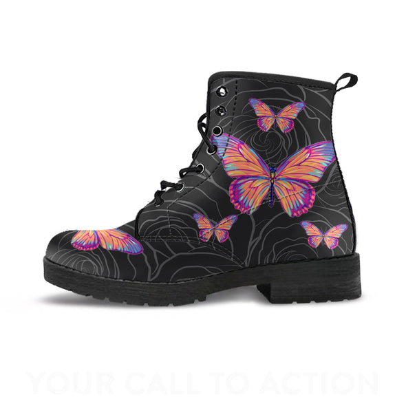 Butterfly Love Boots | woodation.myshopify.com