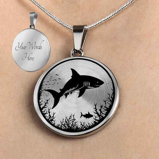 Personalized Shark Necklaces
