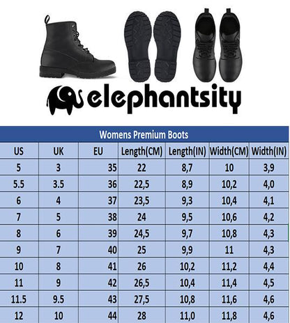 Classic Mandala Elephant Boots | woodation.myshopify.com