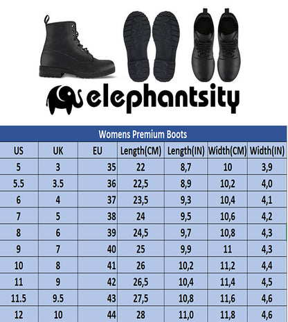 Silver Mandala Elephant Boots | woodation.myshopify.com