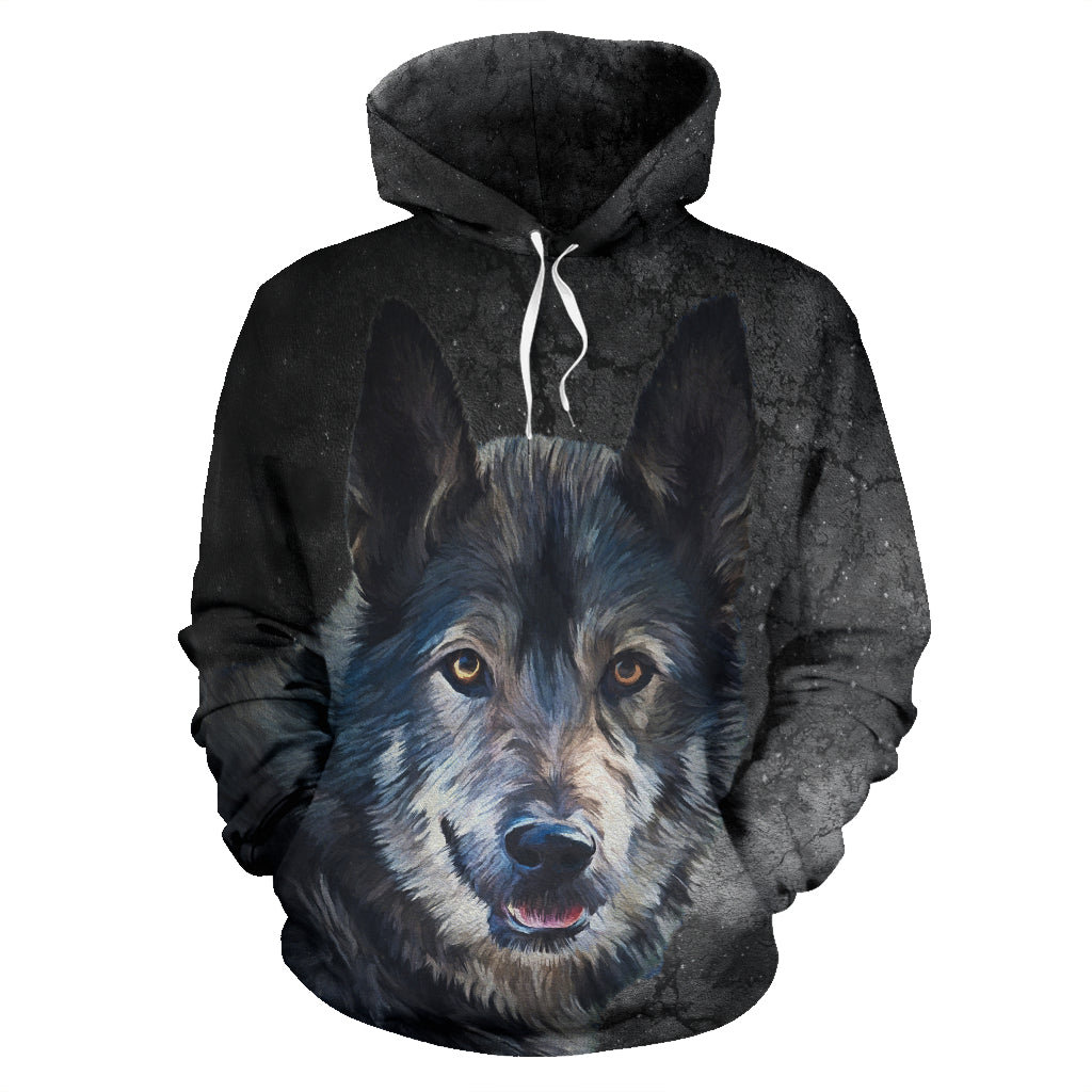 Wild Wolf Hoodie | woodation.myshopify.com