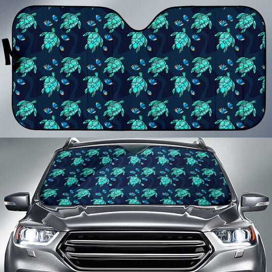 Turtle Love Auto Sun Shades | woodation.myshopify.com