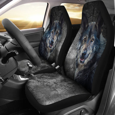 Wild Wolf Car Seat Covers | woodation.myshopify.com