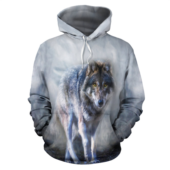 Mystical Wolf Hoodie | woodation.myshopify.com